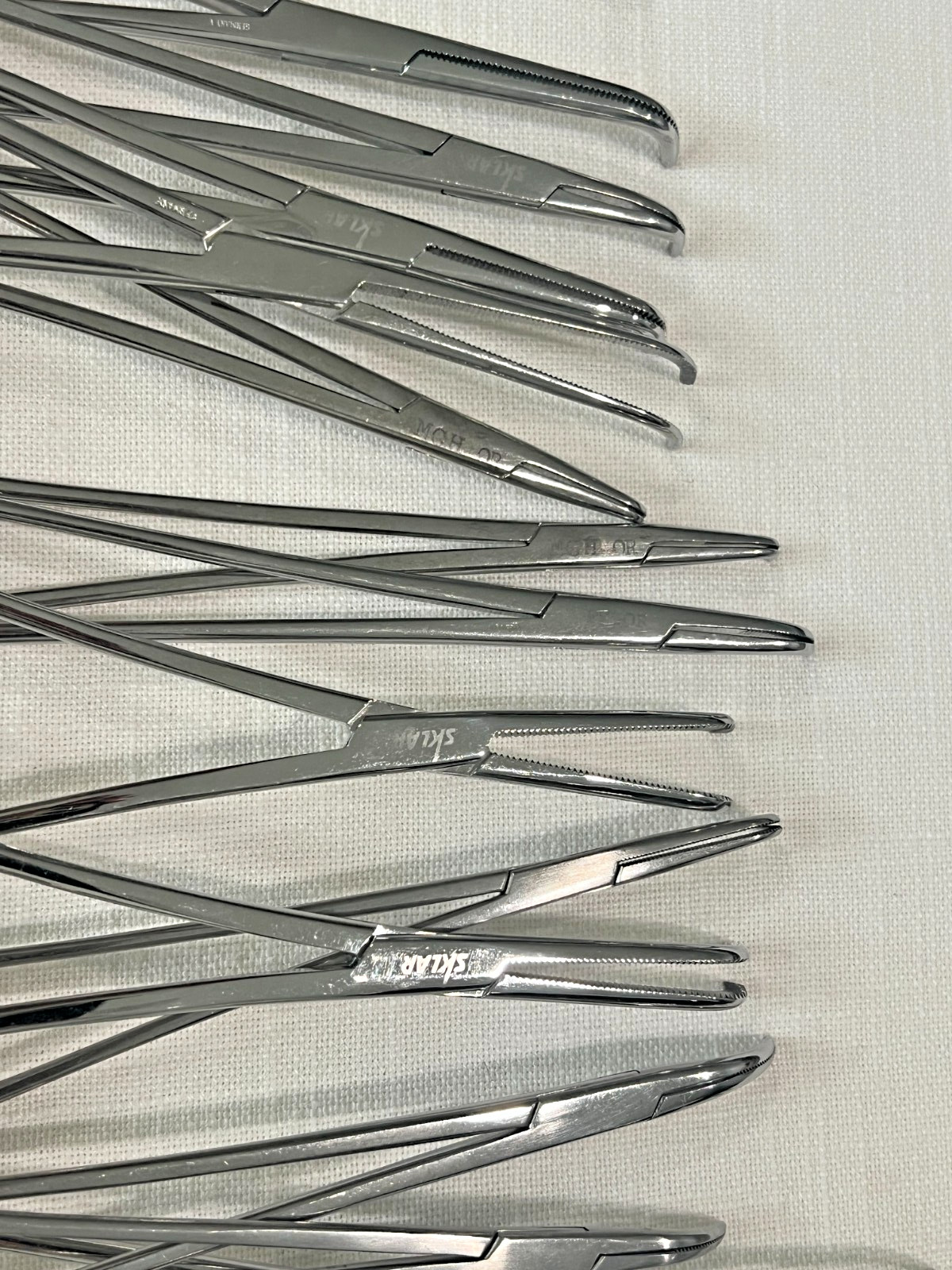 Assorted Lot of 108 Various Brand & Size Of OR Medical Surgical Instruments, S.S