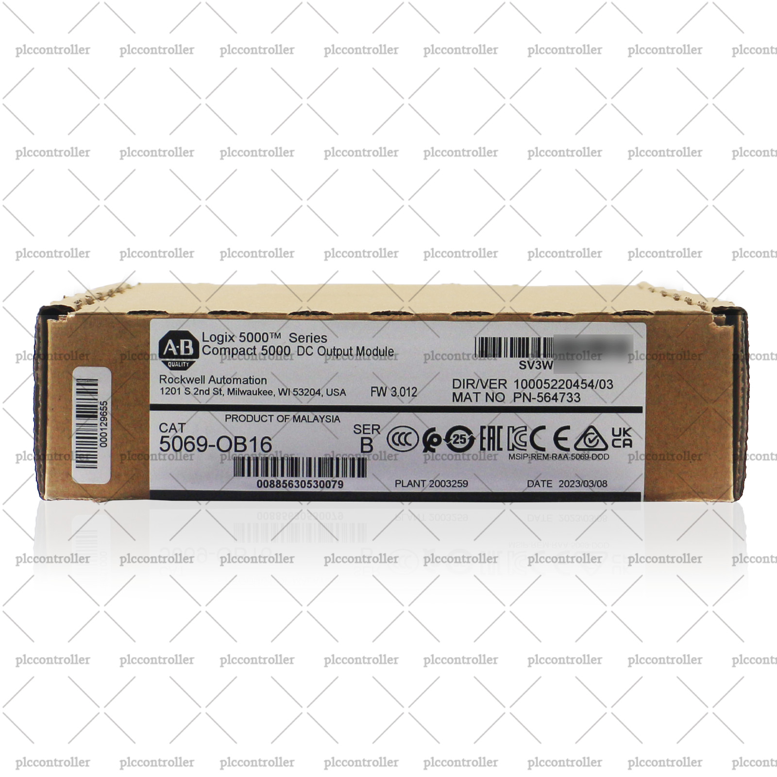 New Allen-Bradley 5069-OB16 Compact 5000 16 Channel 24V DC Source Output Module