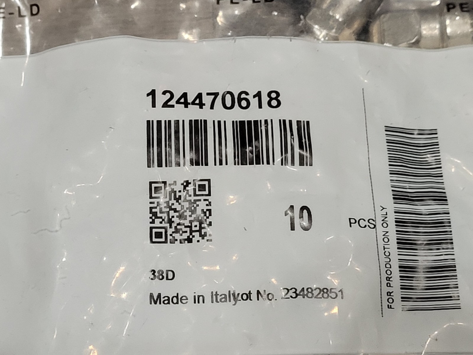 (NEW – Bag of 10) NORGREN 124470618 3/8″ x 1/8″ Pneufit Swivel Male Elbow