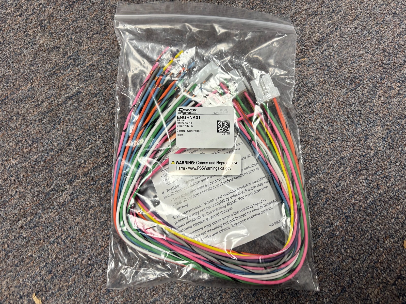 Soundoff Signal Harness Kit for Central Controller – ENGHNK01