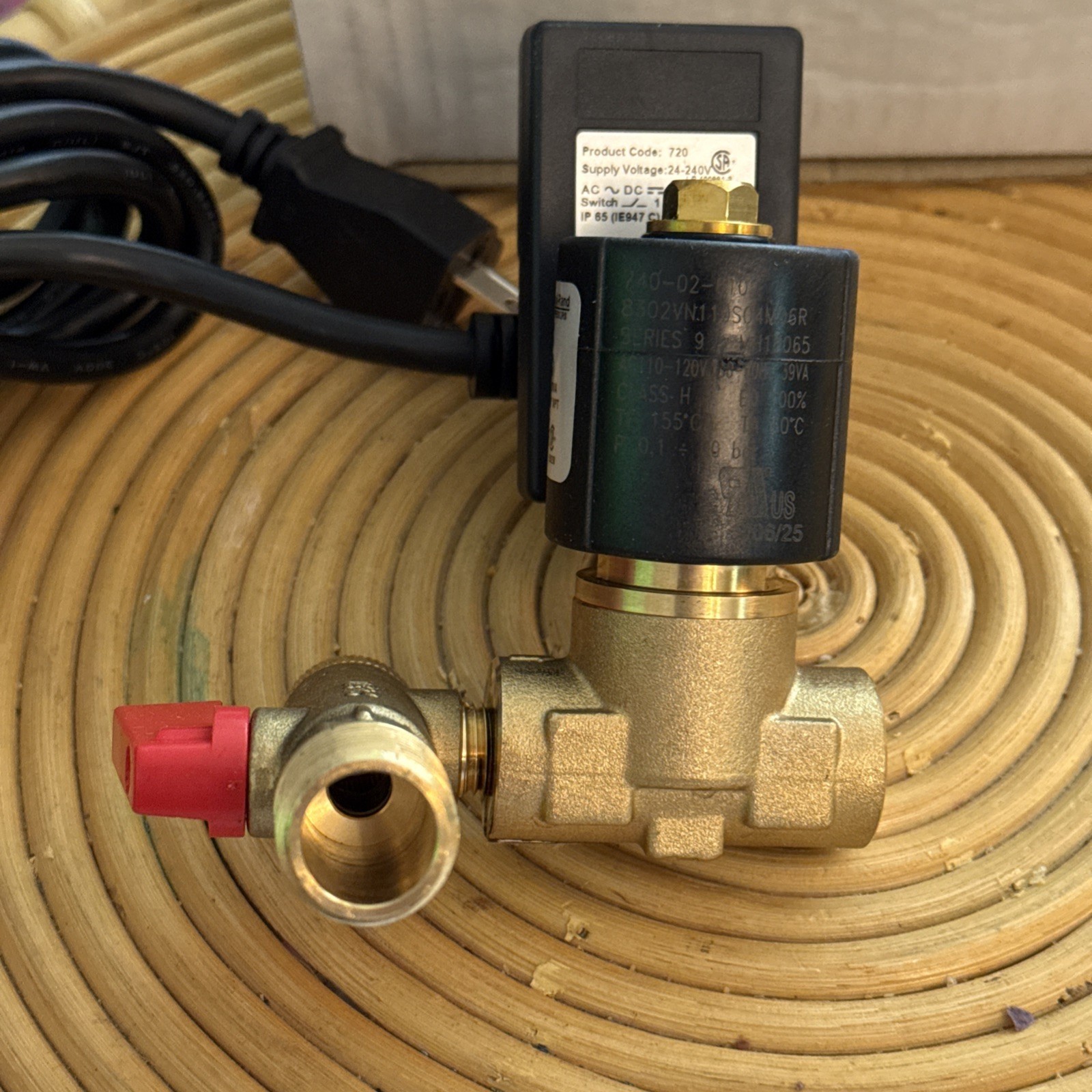 New Ingersoll Rand EDV200 54410931 Electronic Auto Drain Valve 1/4″ 1/2″ 110V