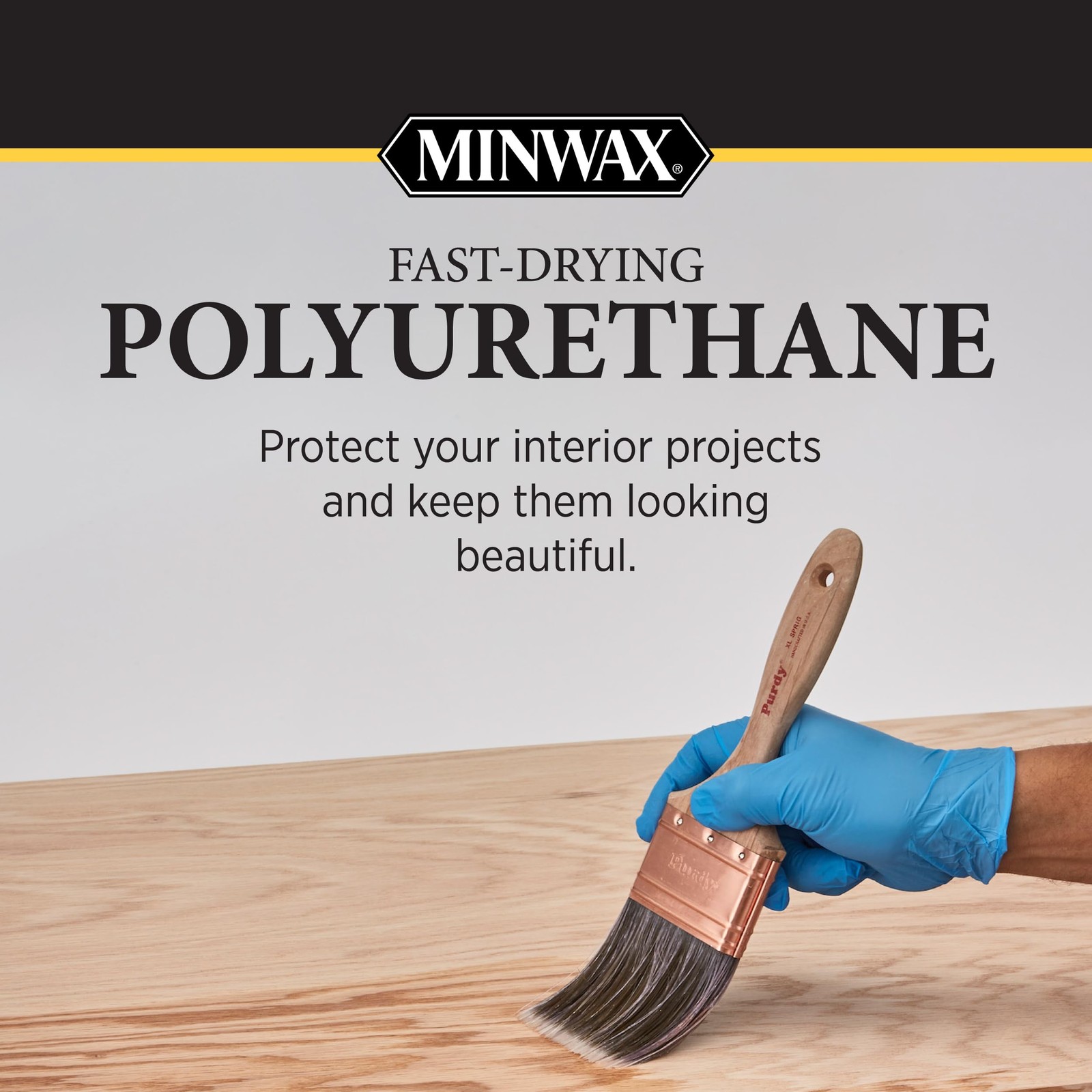 Minwax Fast Drying Polyurethane Spray, 11.5 oz (Pack of 1), Semi-Gloss
