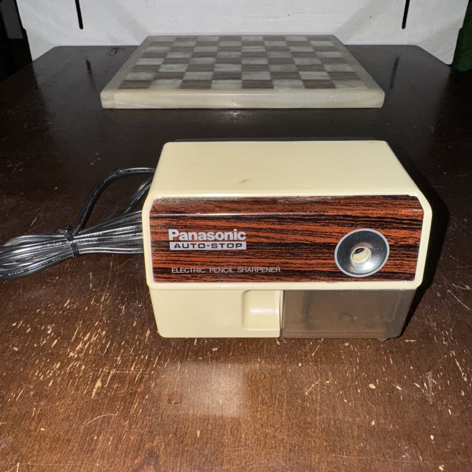 Vintage Panasonic KP-110 Auto Stop Electric Pencil Sharpener Made In Japan