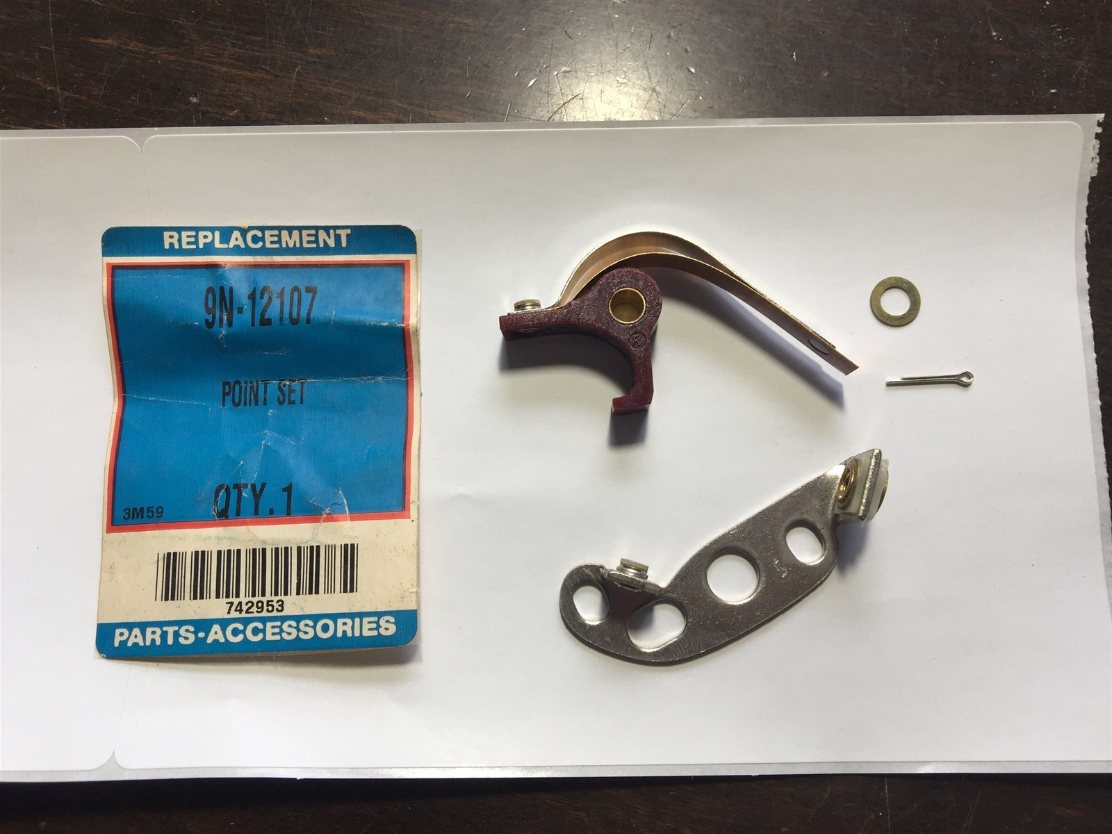 Tisco New Old Stock Part # 9N12107 POINTS SET