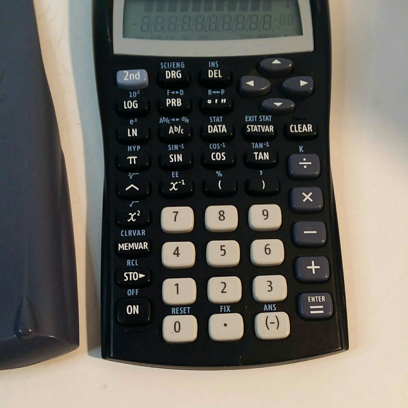 Texas Instruments TI-30X IIS Scientific Calculator – Black w/Blue Cover Tested