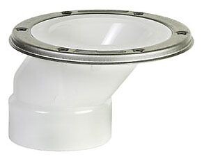 Sioux Chief 889-POM Full Flush 3 Inch Hub 4 Inch Inside Offset Closet Flange