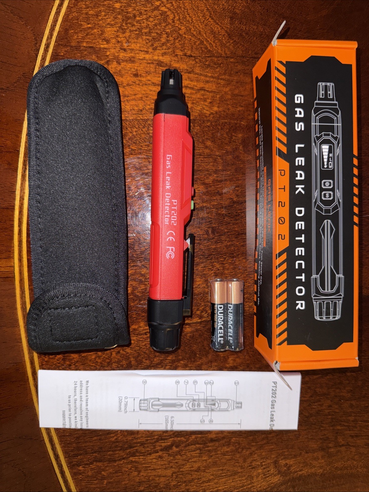 PT202 Gas Leak Detector w/ Batteries and Carrying Case – NEW