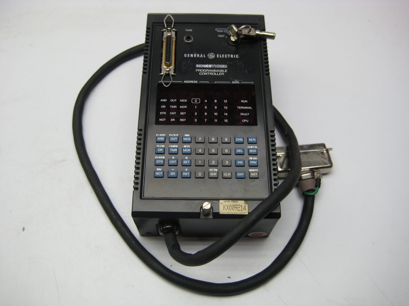 GENERAL ELECTRIC SERIES THREE PROGRAMABLE CONTROLLER UNMP