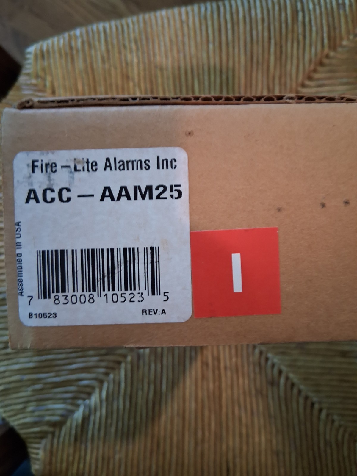 Fire-Lite Alarms ACC-AAM25 25W Audio Amplifier Expansion Module NIB 783008105235