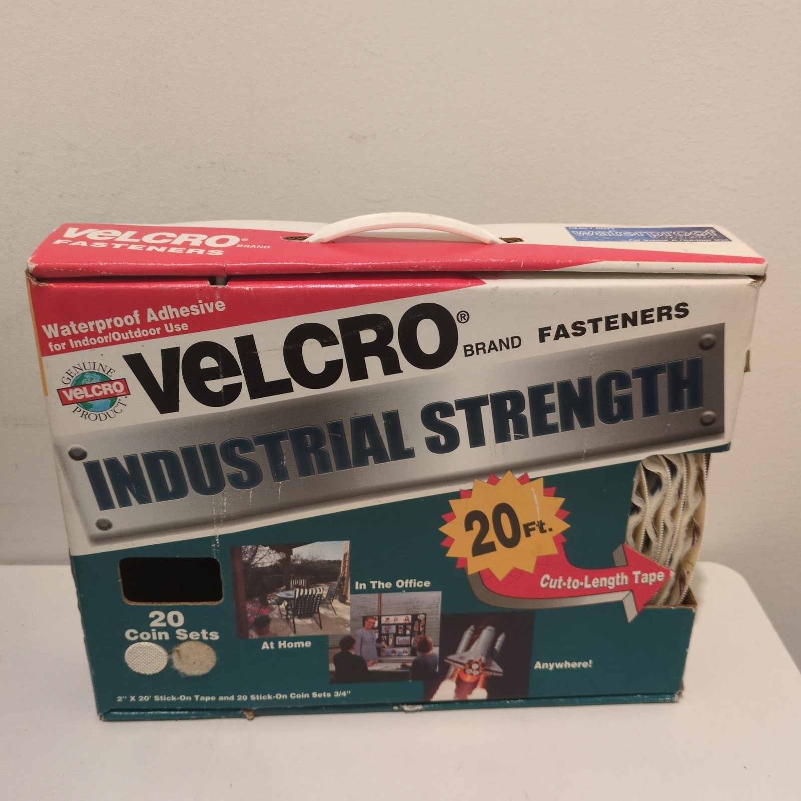 VELCRO Brand Industrial Strength Tape with Adhesive | 2 In wide approx 50ft
