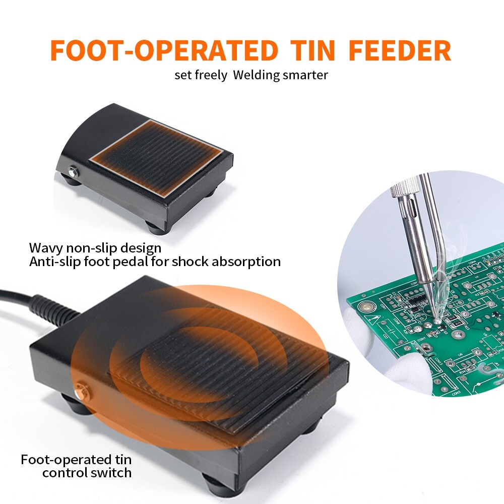 928DT-II Precision soldering station Auto Tin Feeder Dual Modes of Soldering