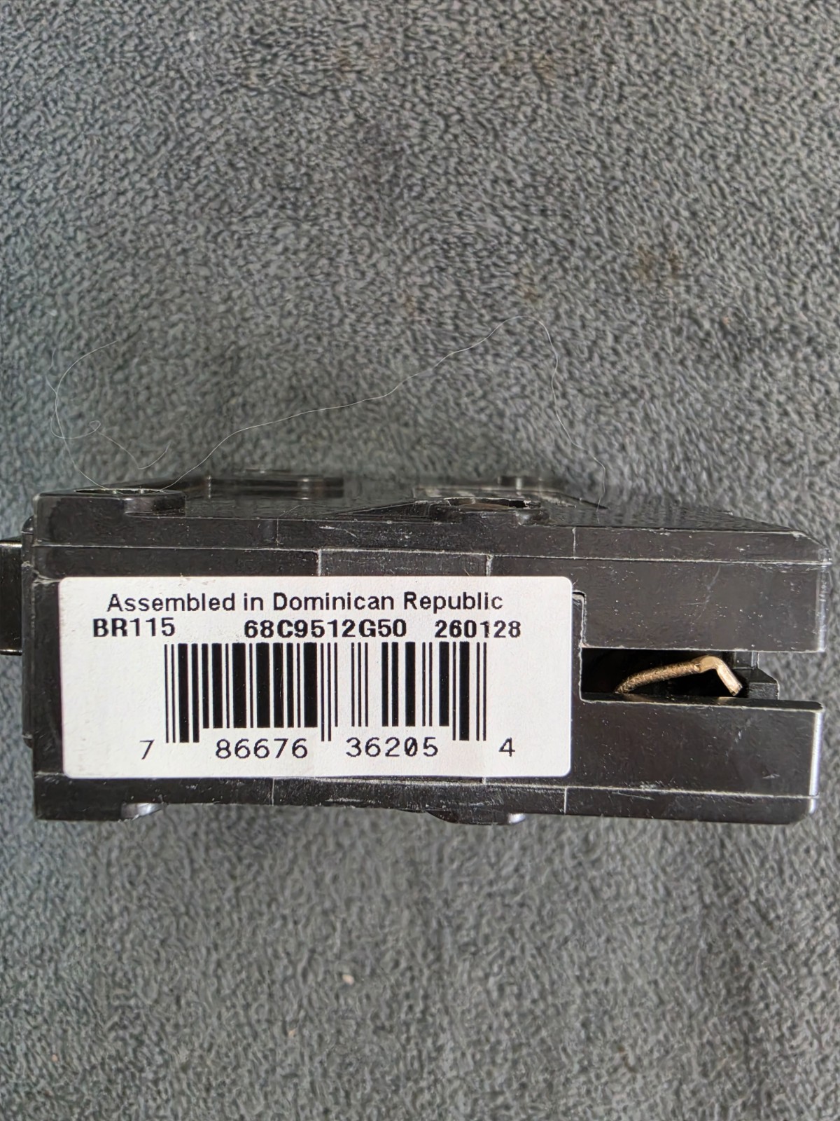 (10) Eaton BR 15 Amp 120/240 Volts Single-Pole Circuit Breaker