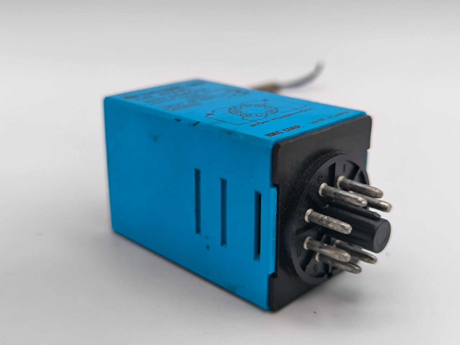 IDEC RTE-P11 Electronic Timer Plug-in Mount DPDT 10A 120VAC Coil 24V AC/DC 8 Pin