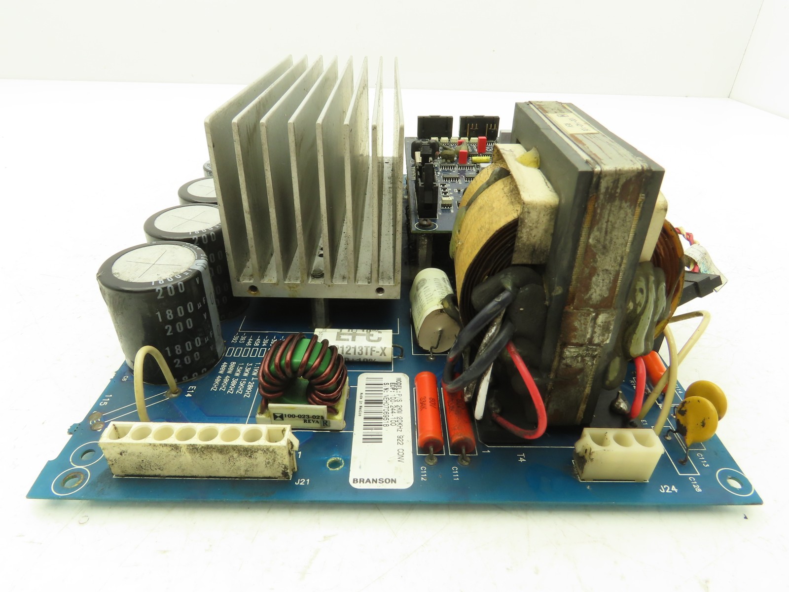Branson Ultrasonics 100-244-100 2KW 922 Driver Board Converter Circuit Board