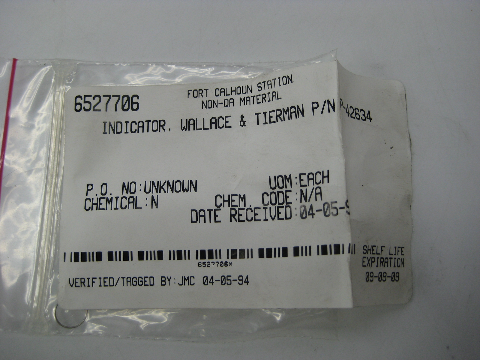 WALLACE & TIERMAN P-42634 INDICATOR NSNP