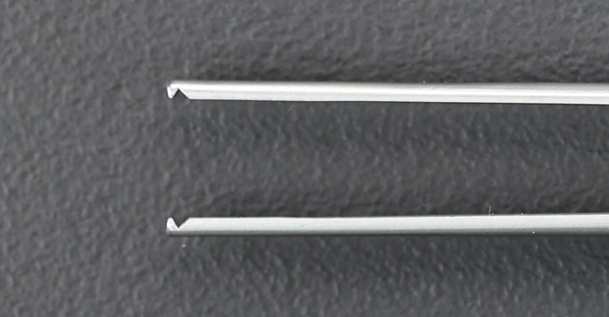 ASSI S&T CAF-4 Vascular Clamp Applying Pinzette Forceps 14cm