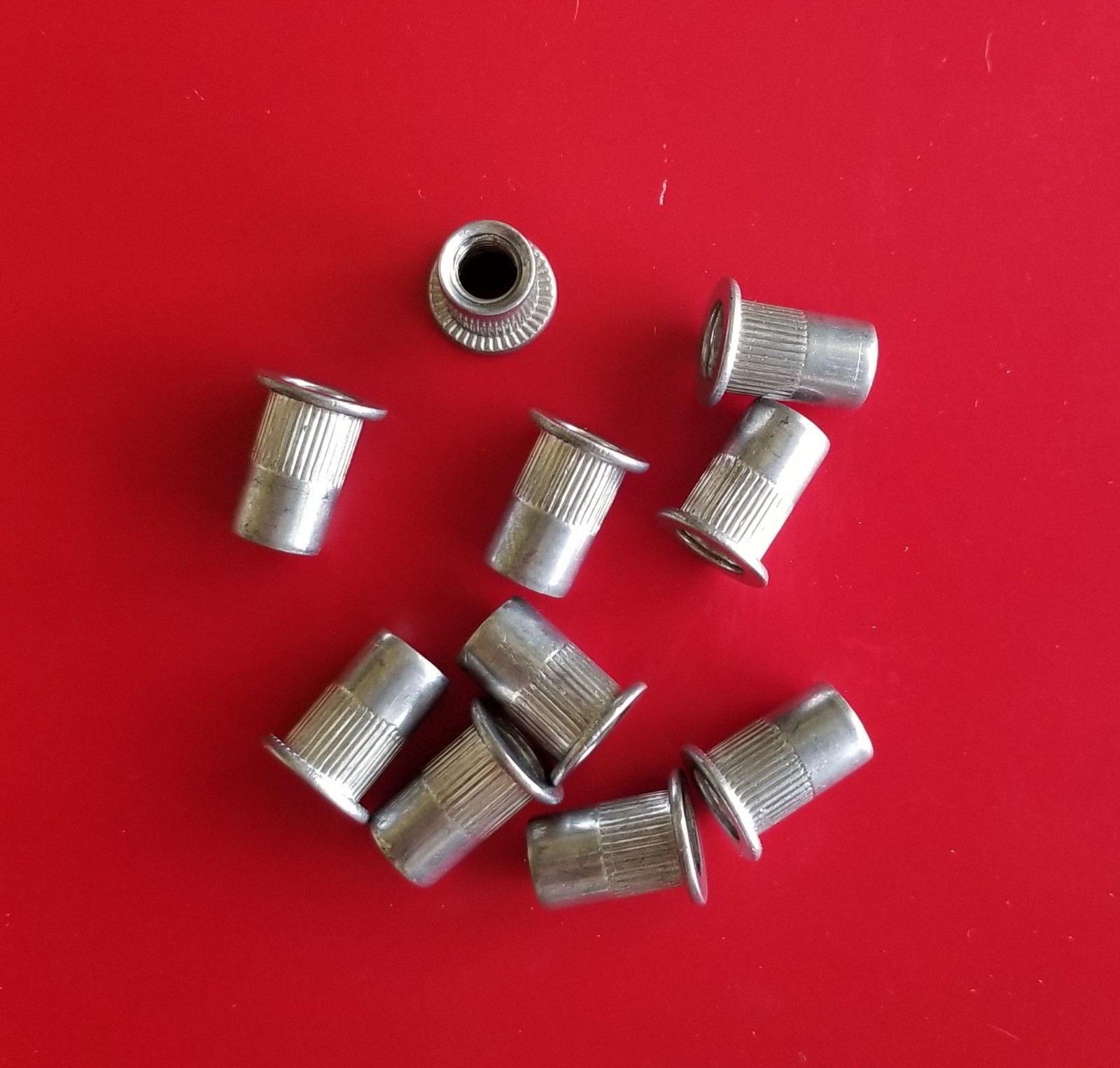 100 QT Aluminum 1/4-20 Rivet Nut Nutsert Rivnut