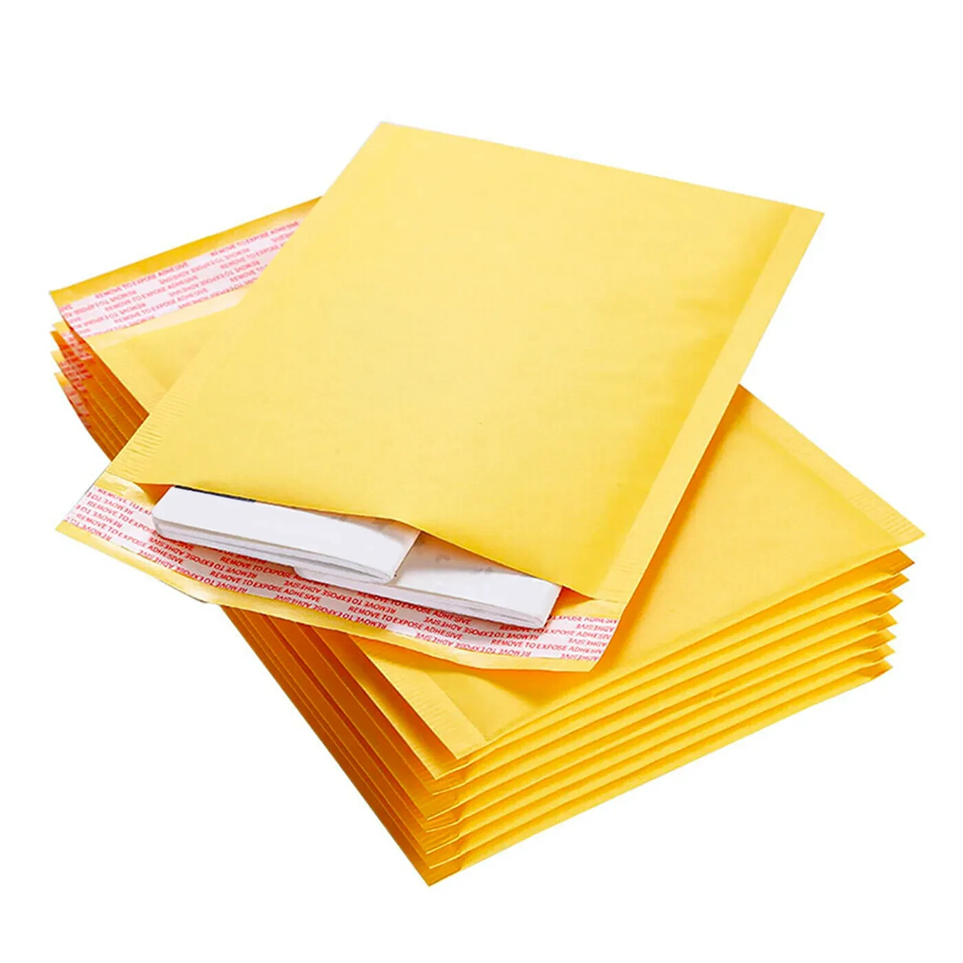 Made In USA Coolpkg 25 #0 6×10″ Kraft Bubble Mailer Small Shipping Evelope 6*10