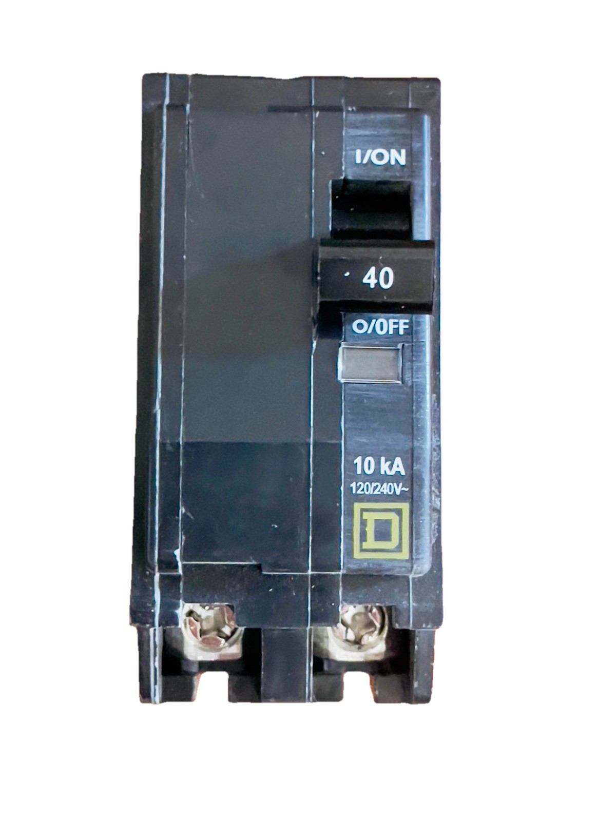 Square D QO240 2-Pole 40 Amp 120/240V Plug-In Circuit Breaker New