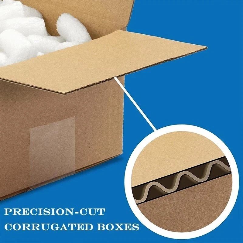 100 6x6x4 Cardboard Paper Boxes Mailing Packing Shipping Box Corrugated Carton