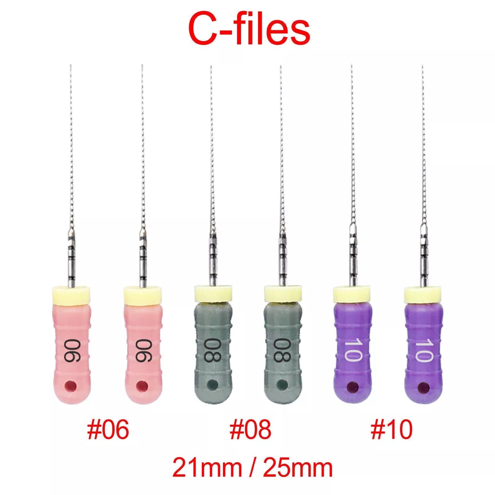 Dental Endodontic Stainless Steel Endo Root Canal Files C File/K Files Hand Use