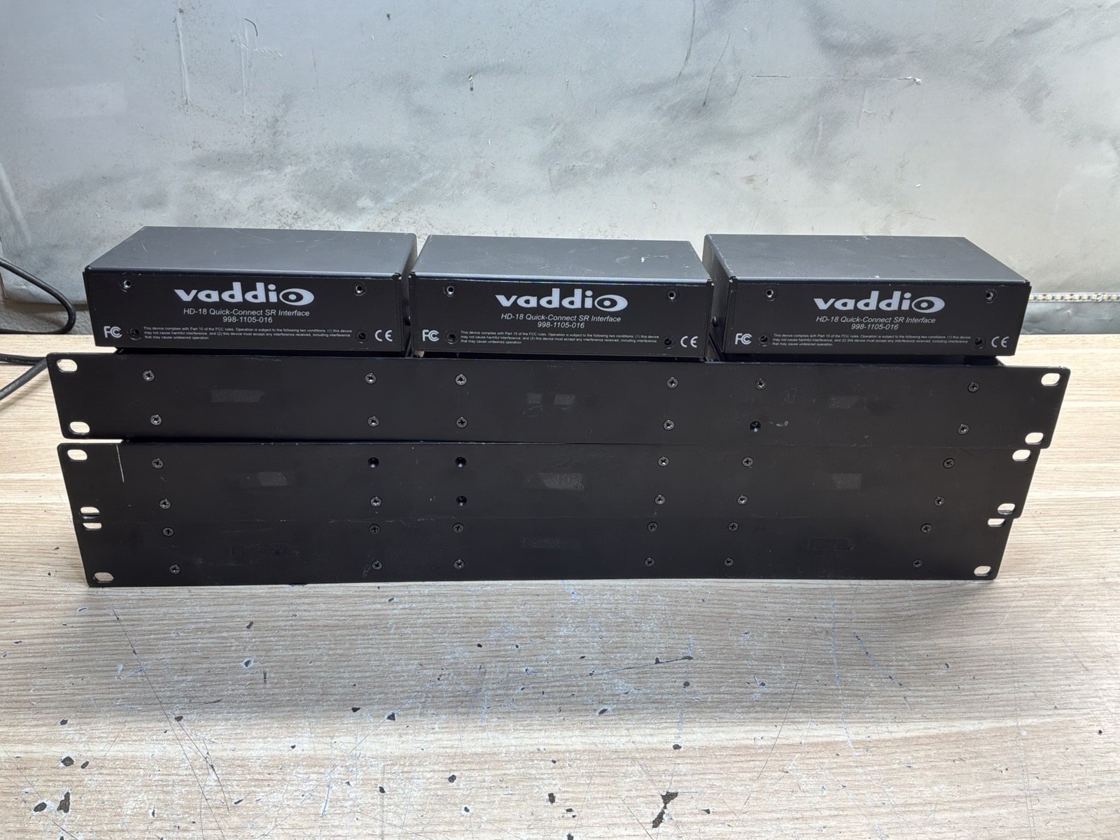 12 Vaddio 998-1105-016 Quick-Connect SR-Short Range Video Interface /JUA3559