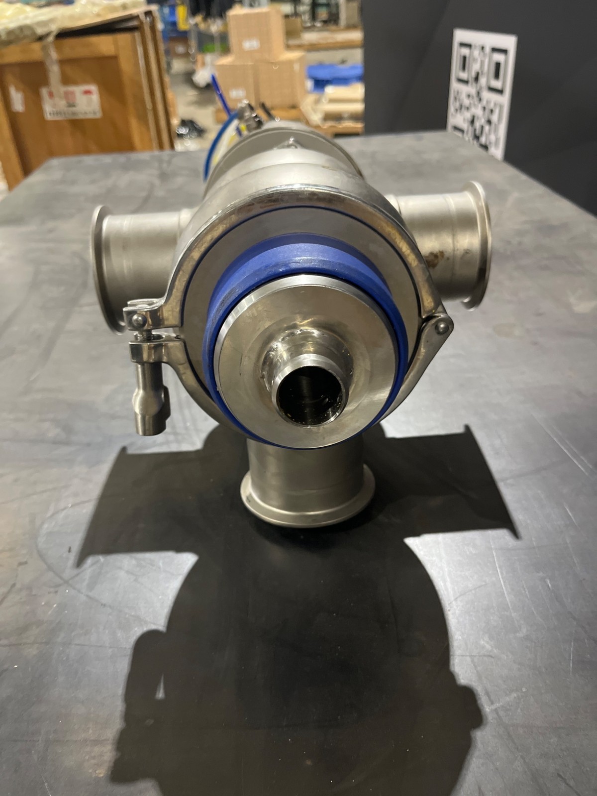 ALFA LAVAL CP‑3 PN10 Mixproof 3‑Way Valve w/ ThinkTop V70 USED