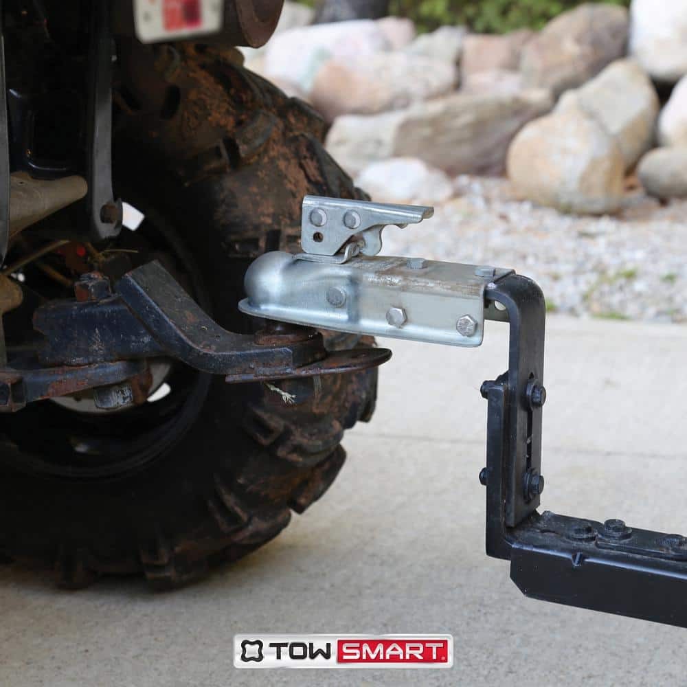 TowSmart Class 2, 2 in. Ball Coupler with 2-1/2 in. to 3 in. Adjustable Collars