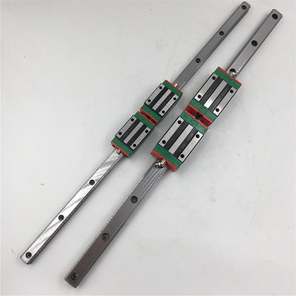 HIWIN HGR25 Linear Guide Rail L1200mm & 2pcs HGH25CA Rail Guide Block Slider Kit