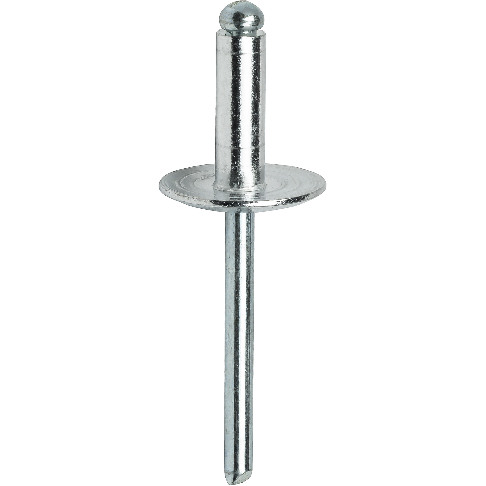 Large Flange Pop Rivets Aluminum Body Steel Mandrel Dome Head Blind Every Size