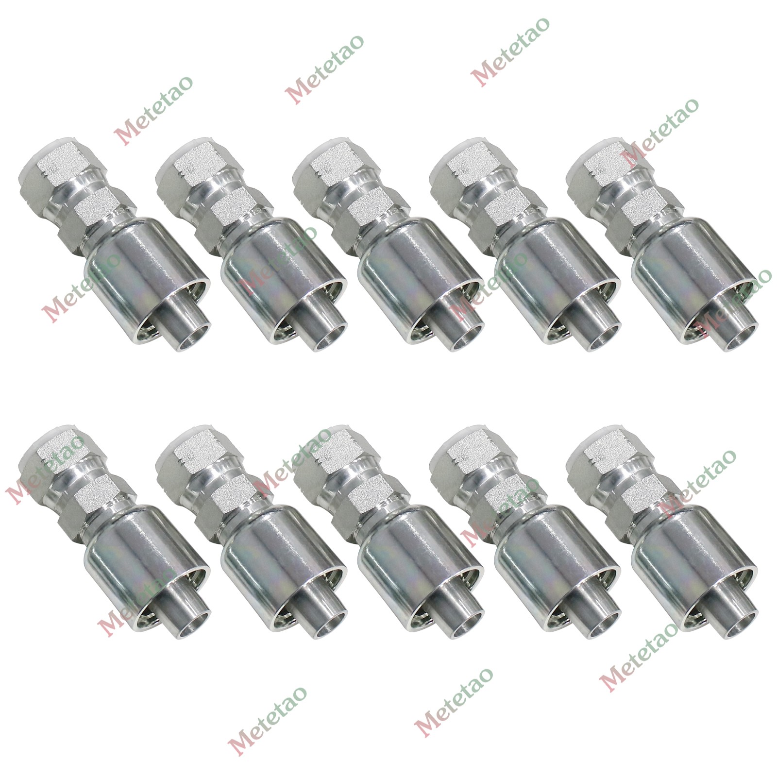 10PCS 10643-12-12 HYDRAULIC HOSE FITTINGS For Parker 3/4″ FEMALE JIC