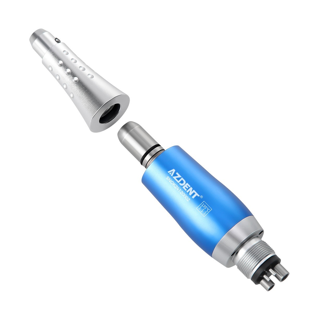 Dental Hygiene Prophy Handpiece Air Motor 4 Holes & 4:1 Nose cone