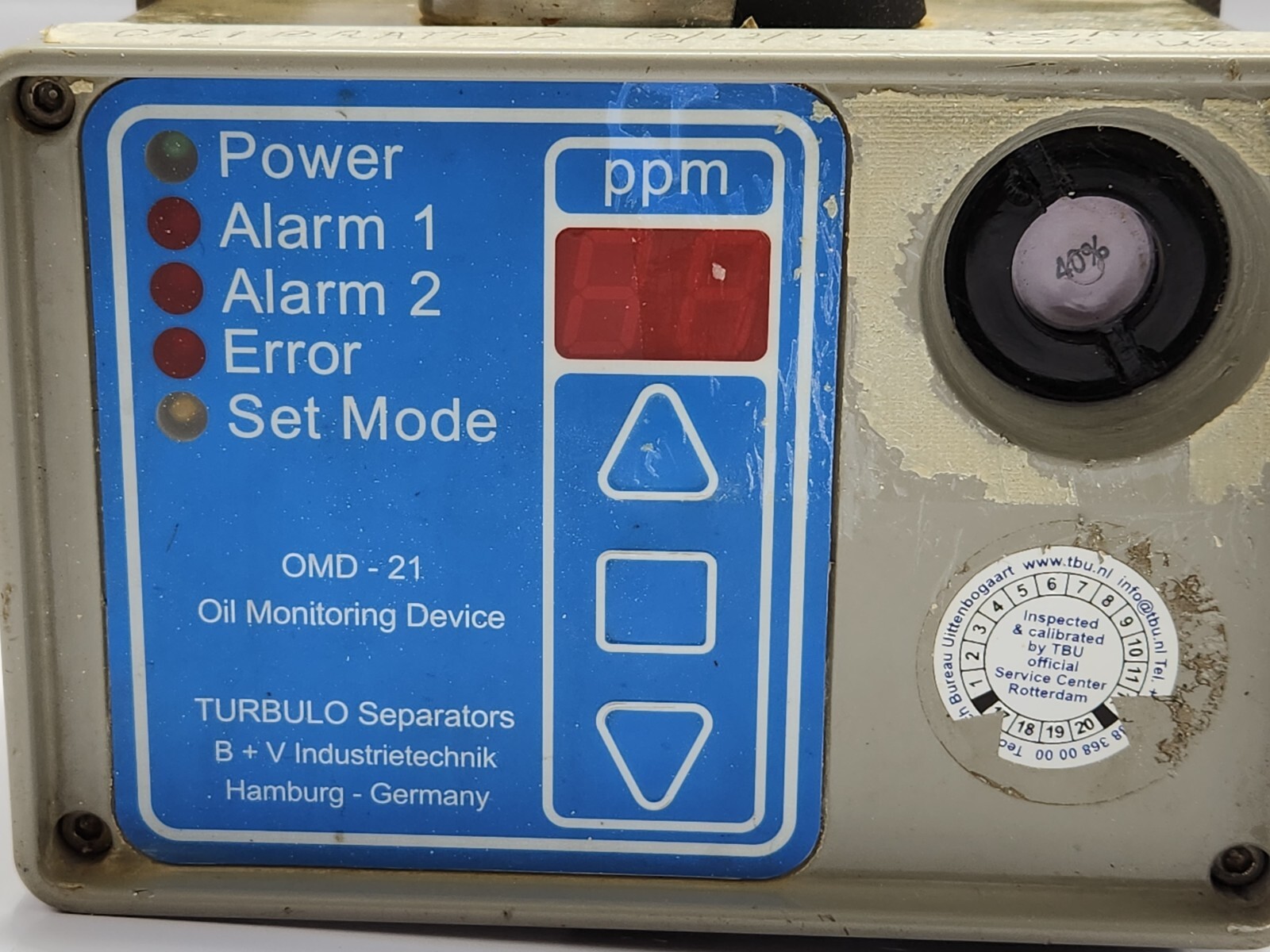 DECKMA HAMBURG OMD-21 OIL MONITORING DEVICE 10700