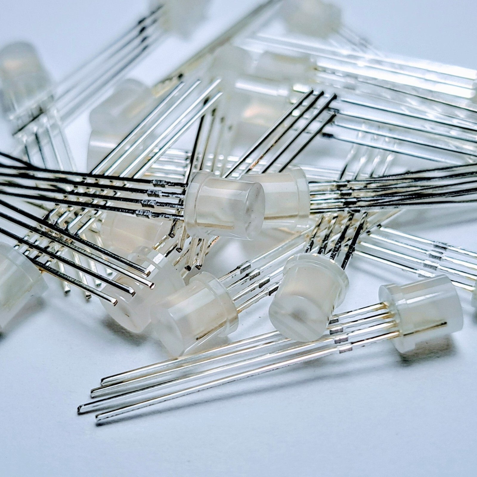 20pcs 5MM LED Common Cathode Frosted Diffused RGB Red Green Blue