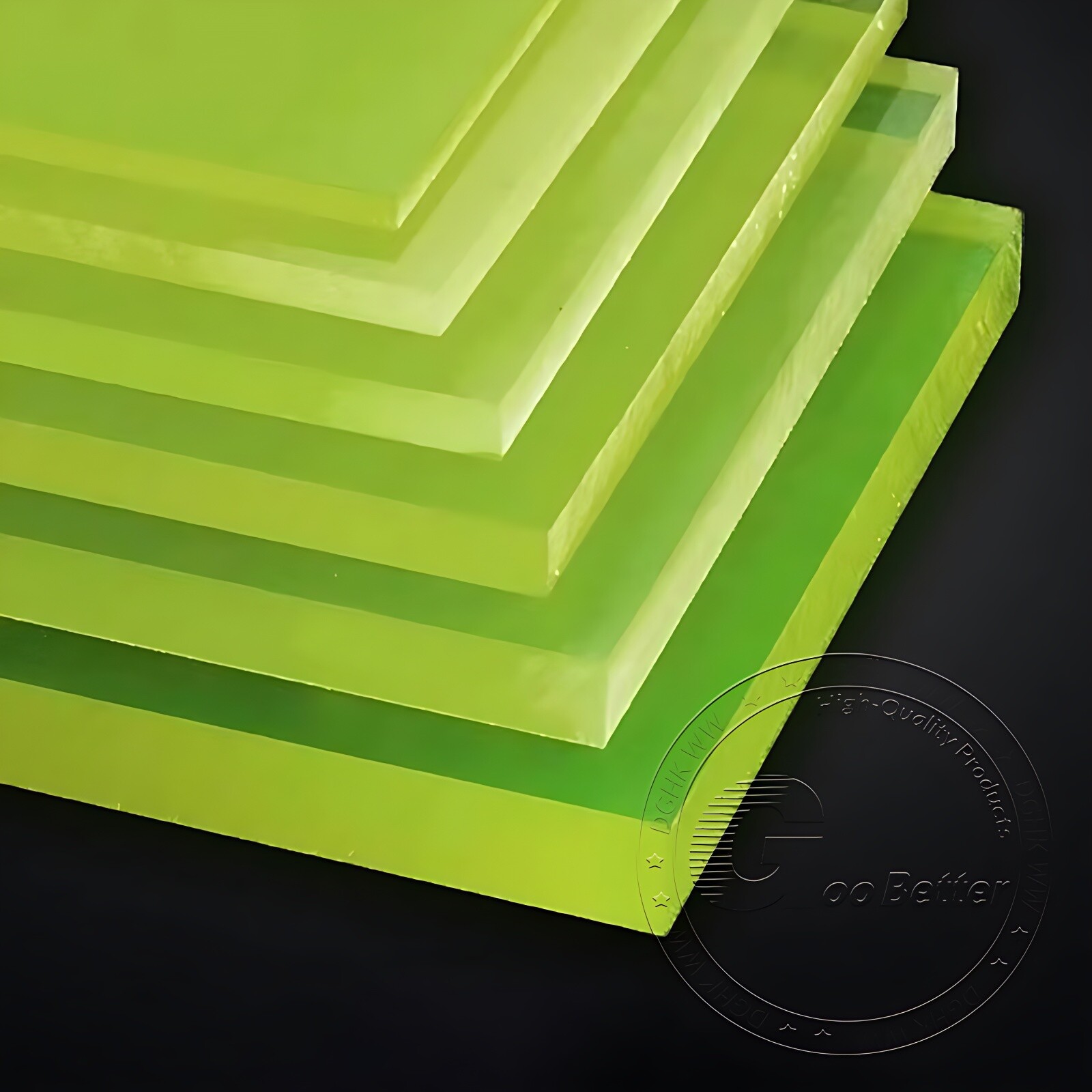 Polyurethane Sheet PU Rubber Board Elastic Damping Cushion Thickness 1mm-100mm