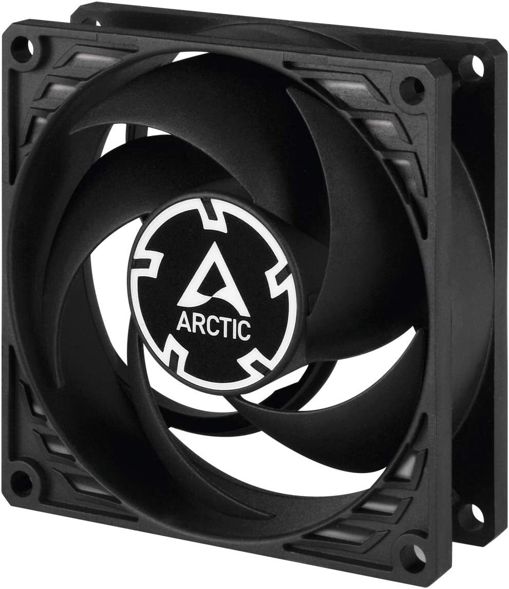 ARCTIC P8 – 80mm Case Fan Pressure-Optimised Very quite motor 80x80x25mm Black