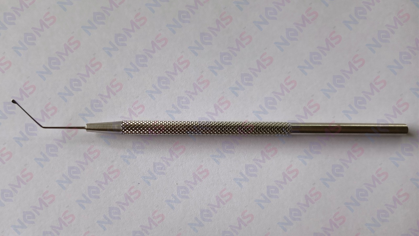 2 Pcs Drysdale Nucleus Manipulator 115mm Flattened Paddle Tip Round Knurl Handle