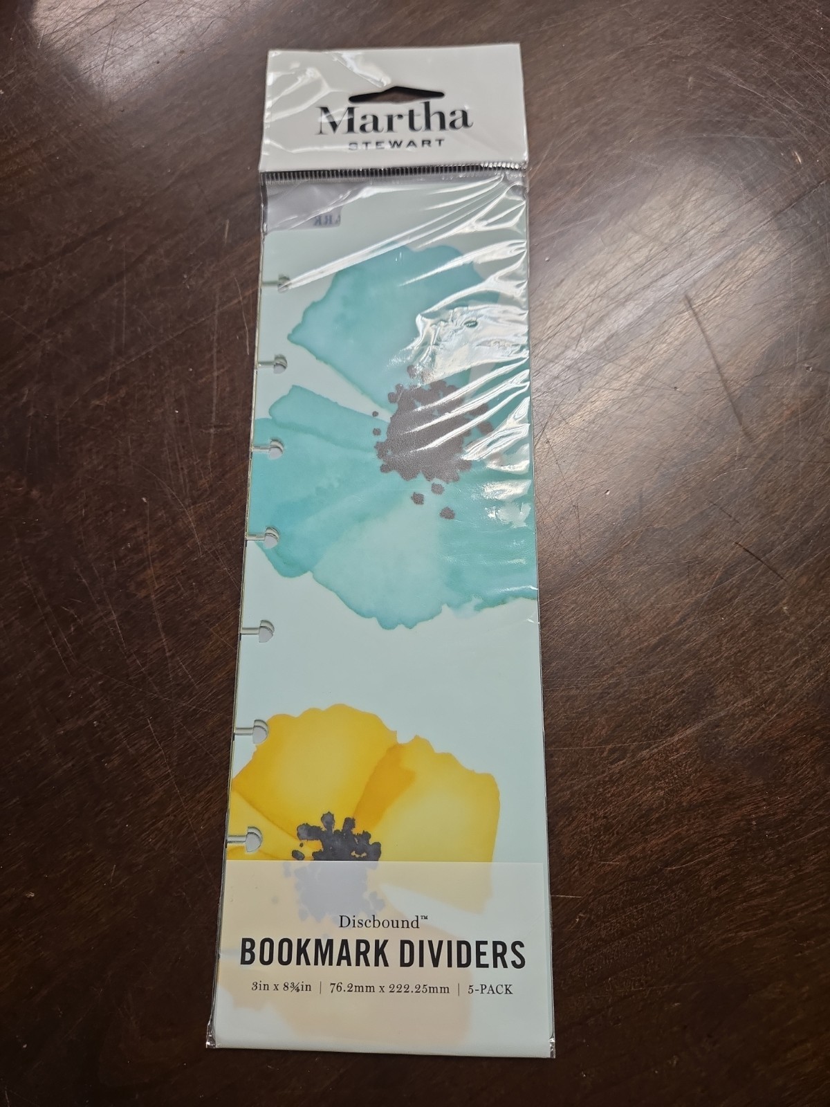 Martha Stewart Discbound Bookmark Dividers, 5-pack