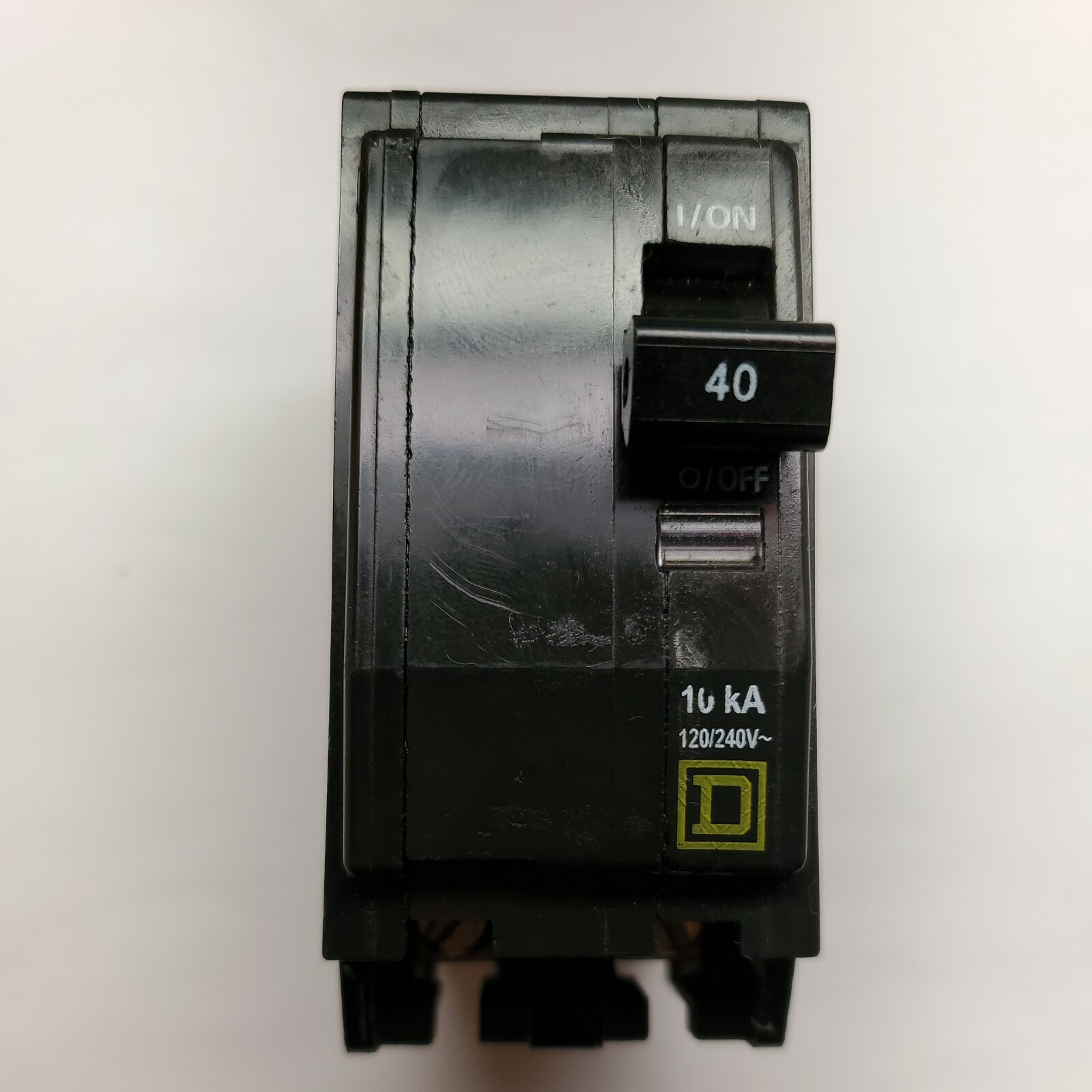 Square D QO240CP Circuit Breaker – 40 A, 2 Pole, 120/240 VAC