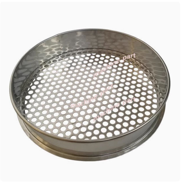 Φ 10cm/15cm/20cm/25cm/30cm 1-50mm Round Hole Mesh Aperture Standard Test Sieve