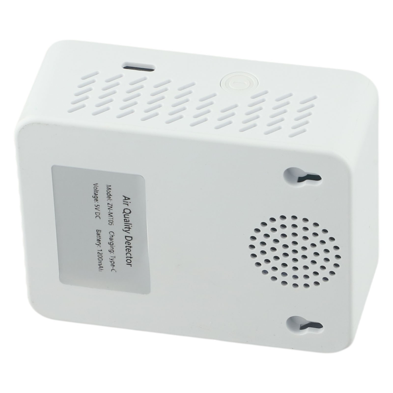 Convenient Handheld Air Monitor Rechargeable Battery USB Cable Provided