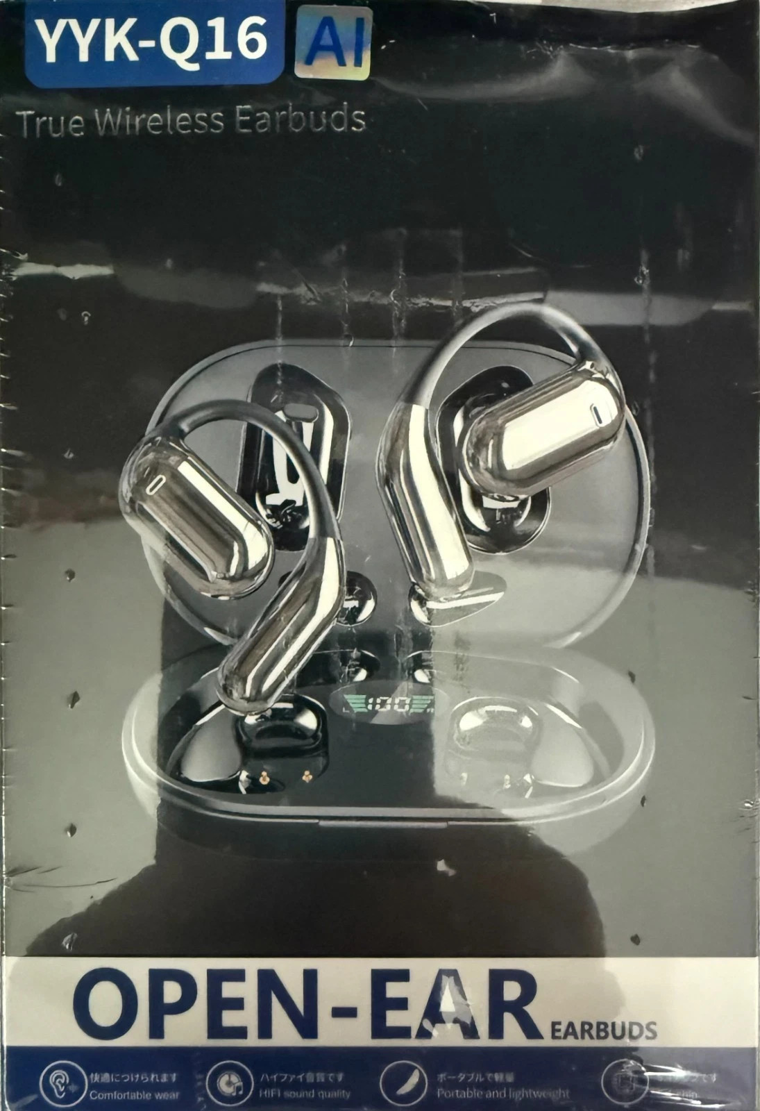 YYK-Q16 AI Wireless Bluetooth Earbuds Real-Time Translation Open-Ear