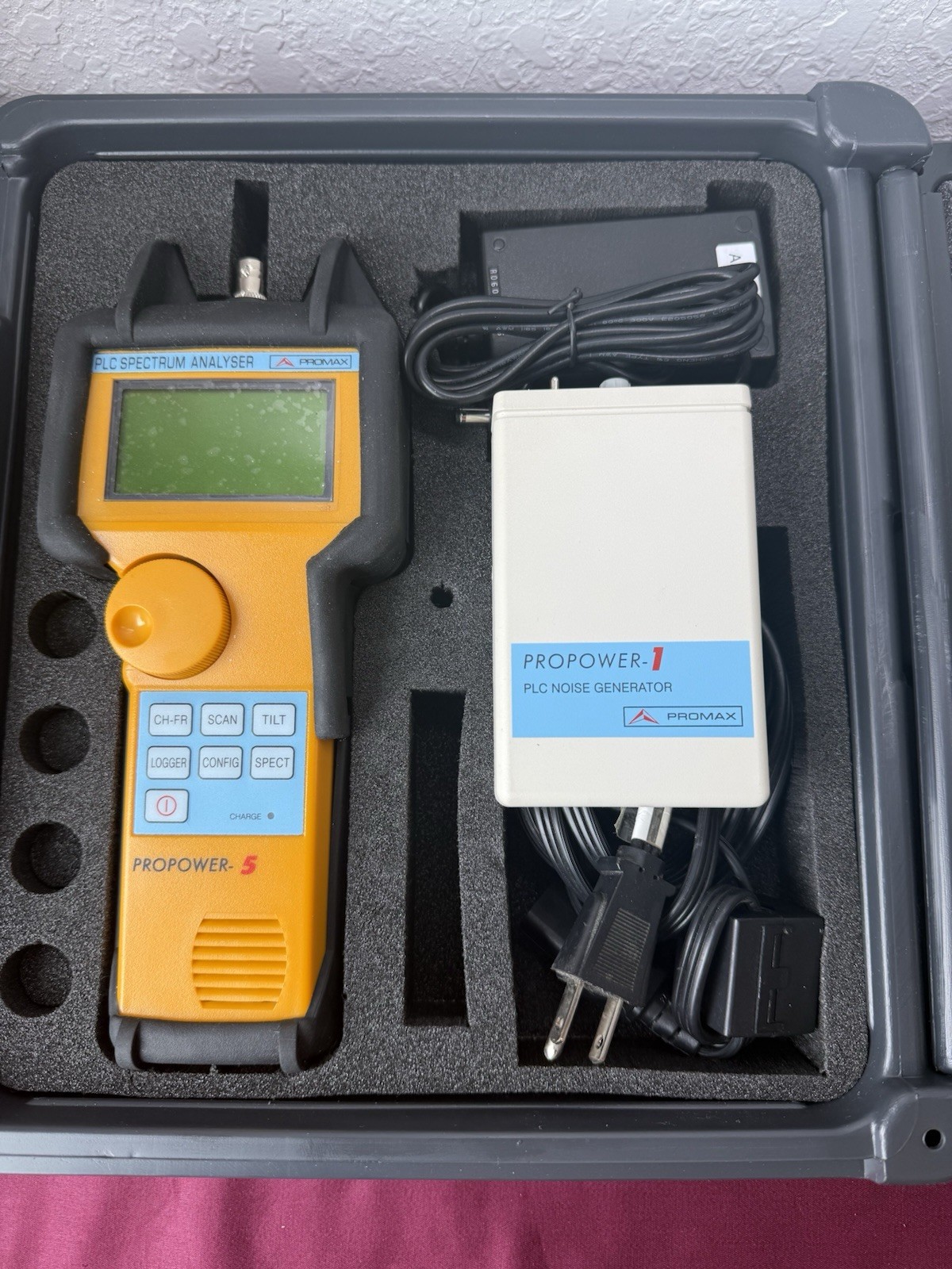 Promax PLC Spectrum Analyser Propower-5 And Propower-1
