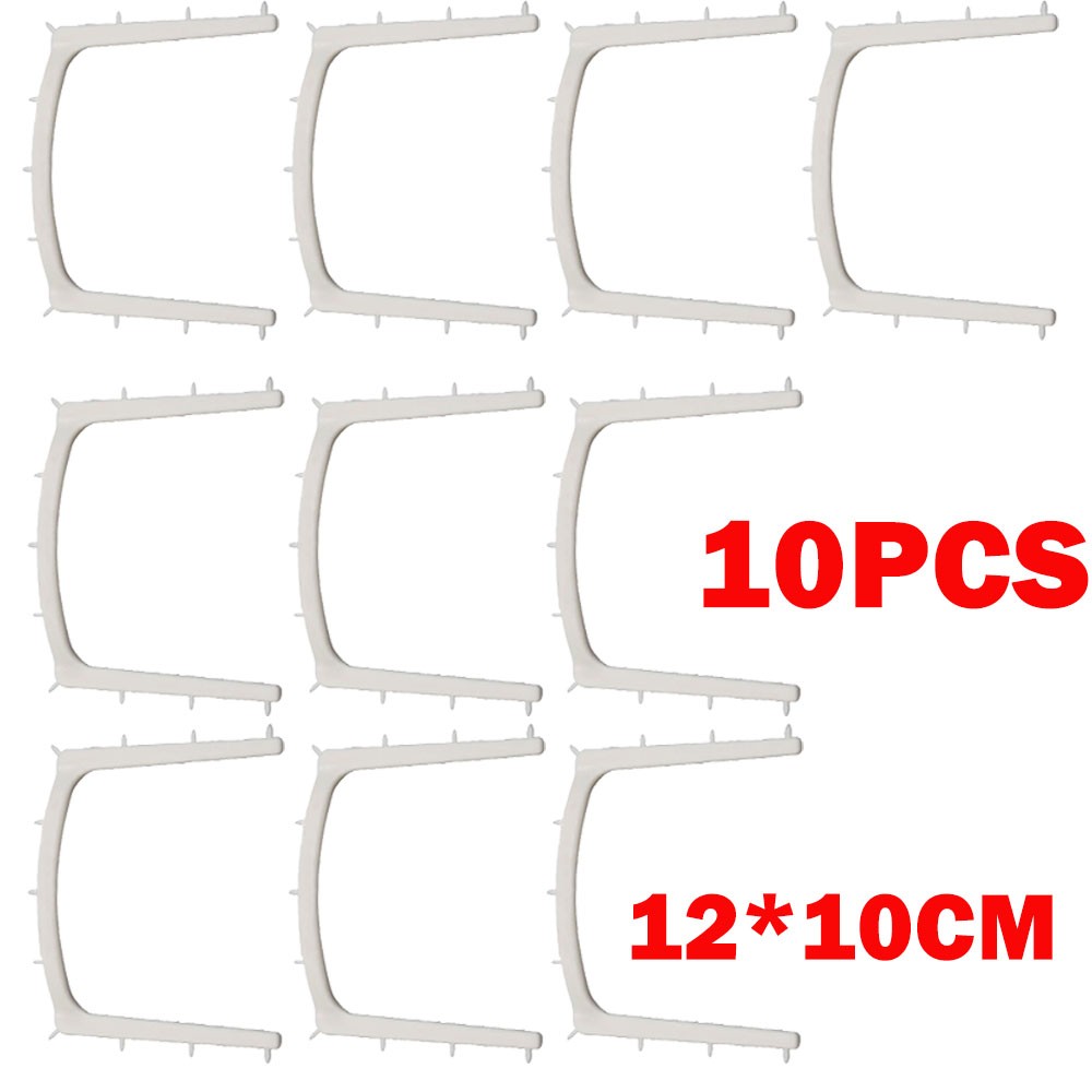 10Pc Dental Autoclavable Plastic Rubber Dam Frame Holder U Shape Instrument NEW