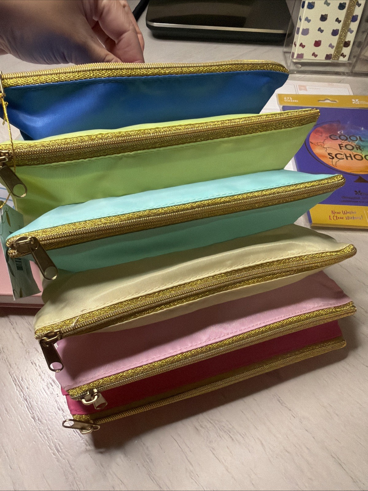 erin condren planner Pen Paper Journal Pouch Sticker Charm Set Lot Mystery