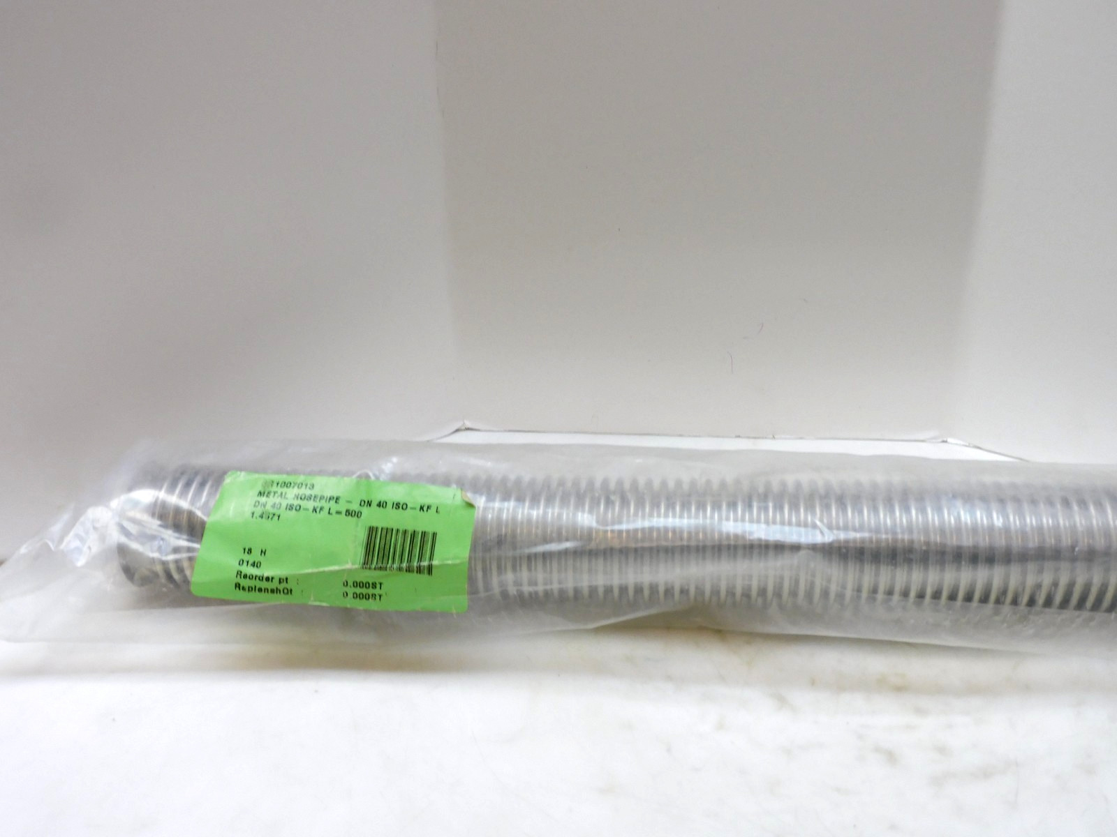 No Name DN 40 ISO-KF 500mm Flexible Metal Hosepipe 1.4571″ id