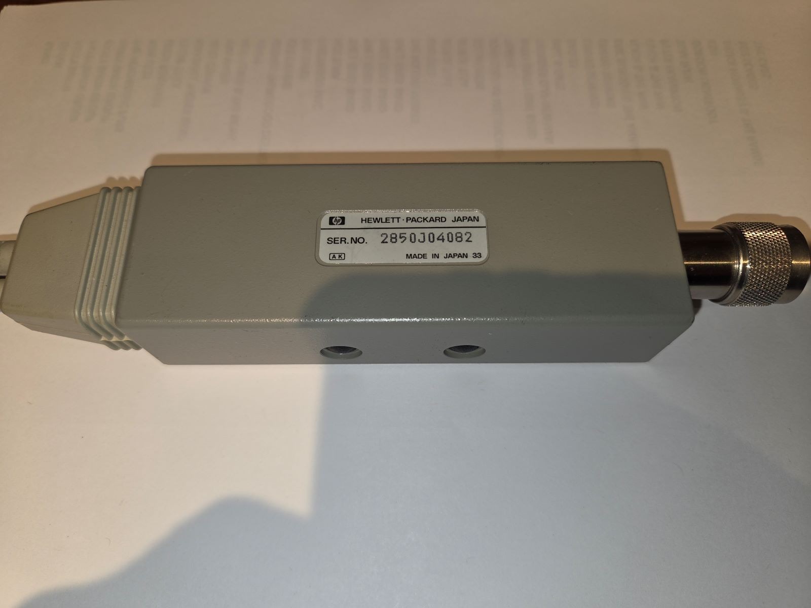 Hp, Agilent Keysight 41800A, Active Probe, Frequency Range 5 Hz To 500 Mhz.