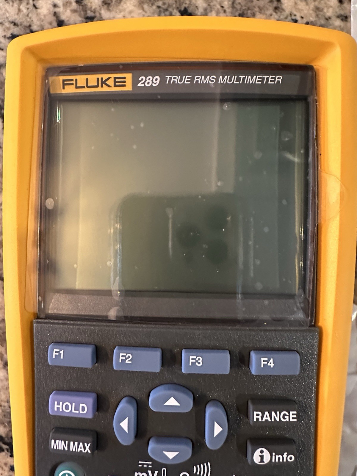 FLUKE 289 TRUE RMS ELECTRONIC LOGGING DIGITAL MULTIMETER W/ LEADS & CLIPS