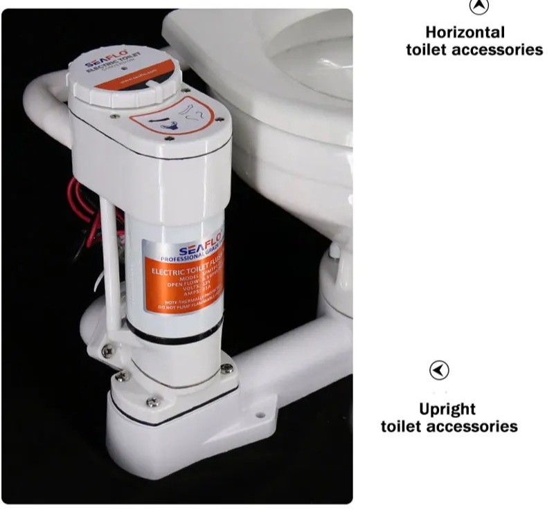 Marine Toilet Pump Horizontal Marine Pump Vertical Type Horizontal Type 12V 24V
