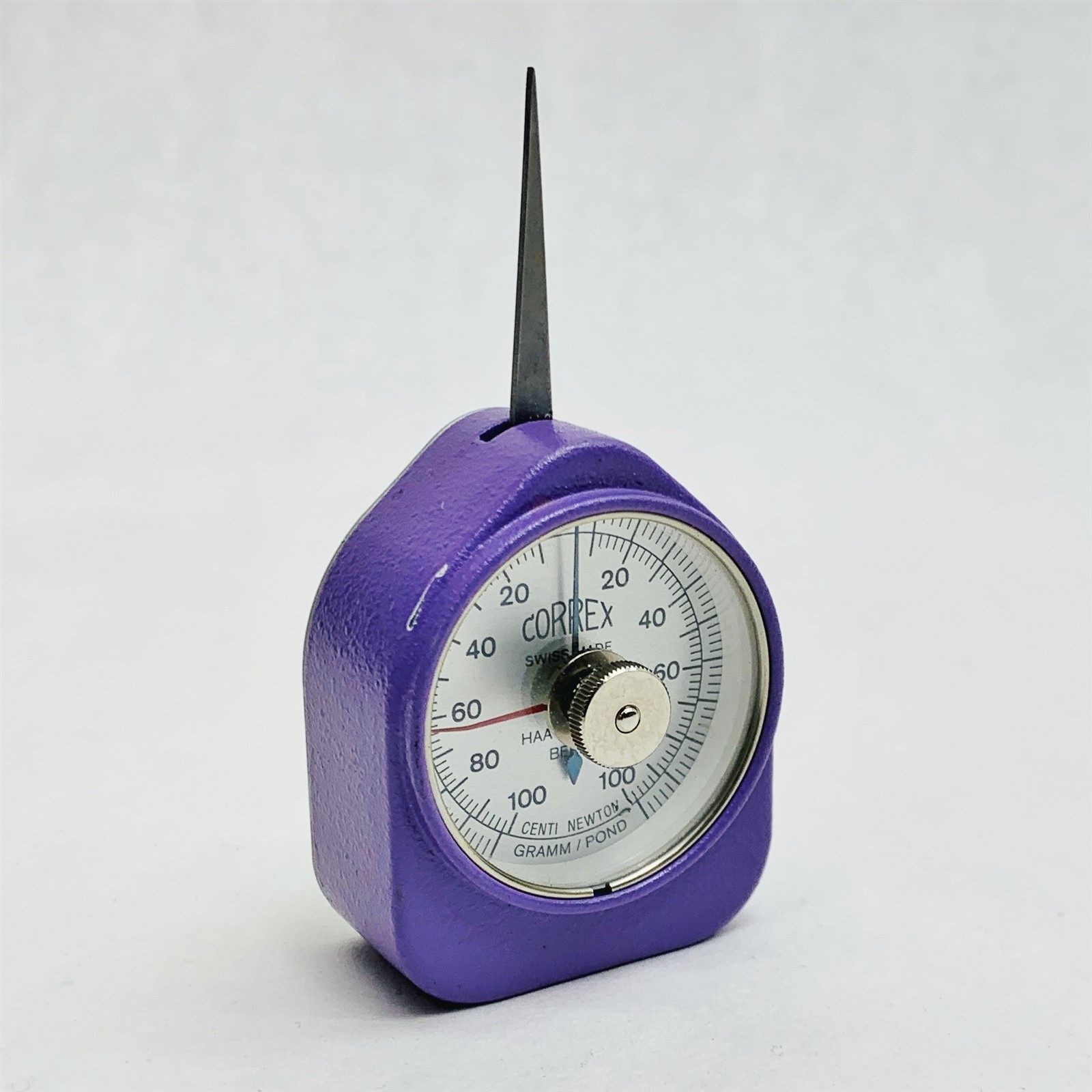 Correx 100 CNP KM 10-100 g/cN Swiss Tension Compression Round Tip Force Gauge